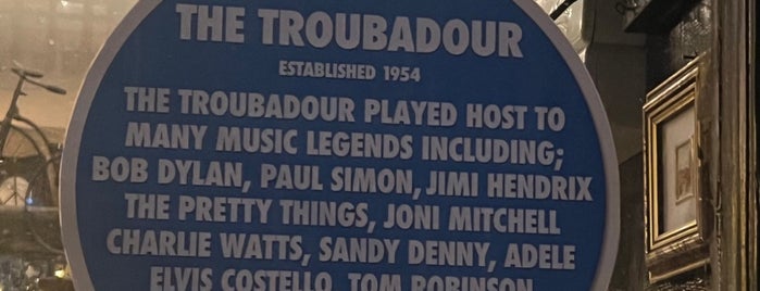 The Troubadour Gallery (Upstairs) is one of London - Clubs.
