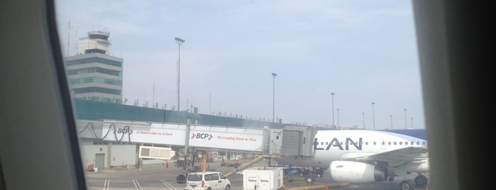 Jorge Chávez International Airport (LIM) is one of Airports I have been.