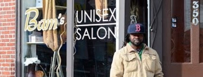 Bam's Unisex Salon is one of JUST FOR ME.