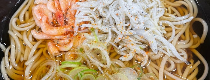 中井麺処 is one of 立ち食いそば2.