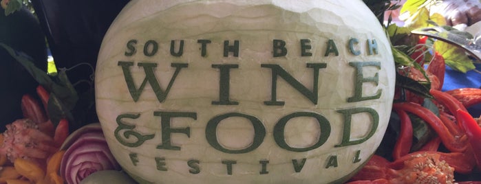 South Beach Food & Wine Festival is one of Lugares favoritos de Sarah.
