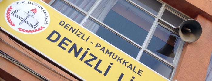 Denizli Lisesi is one of Nilgün : понравившиеся места.