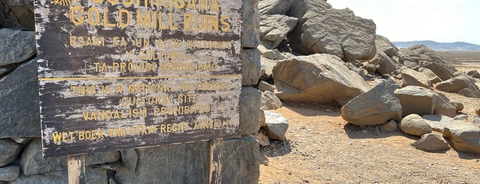 Bushiribana Gold Smelter Ruins is one of Aruba.