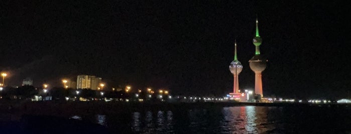 Kuwait Towers Beach is one of Kuwait 🇰🇼.