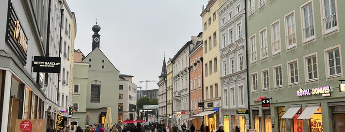 Fußgängerzone is one of Passau.