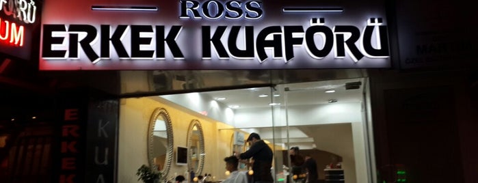 ROSS ERKEK KUAFÖRÜ & SOLARIUM is one of Omer 님이 좋아한 장소.
