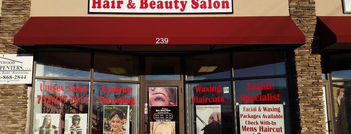 Jenny's Hair & Beauty Salon is one of Posti che sono piaciuti a Shakthi.