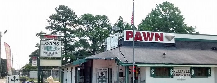 Reliable Pawn & Curio is one of West Tennessee Gun Stores and Ranges.