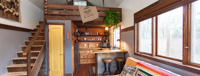 The Rustic Modern Tiny House is one of "Where I Take Visitors" Guide to Portland.