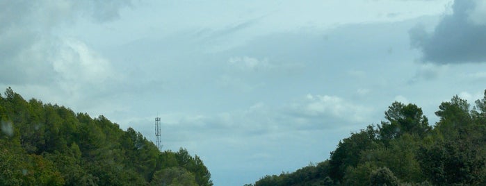 Péage de Brignoles is one of FR - Autoroute A8 - «La Provençale».