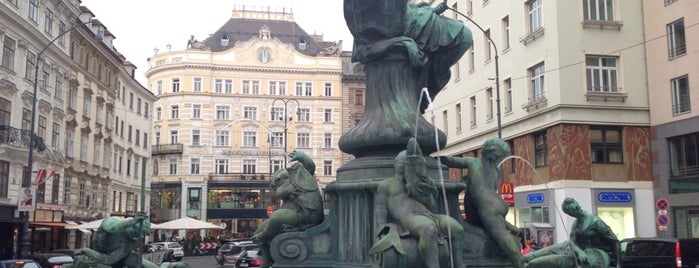Donnerbrunnen is one of Vienna.