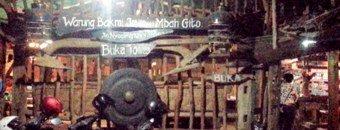 Warung Bakmi Jowo Mbah Gito is one of Kuliner.