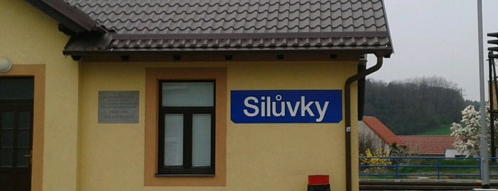 Železniční stanice Silůvky is one of Železniční stanice ČR (R-Š).