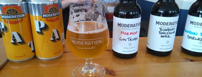 Moderation Brewing is one of Breweries.