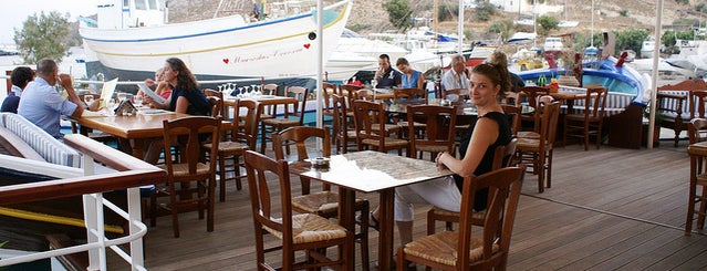 Lunch or Dinner at Diakofti is one of A rainy day on Patmos....