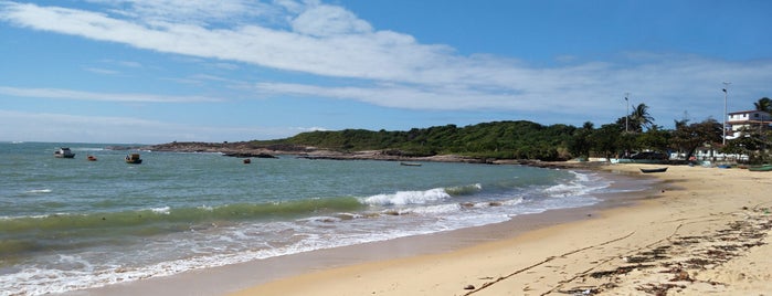 Praia de Guaibura is one of Guarapari.