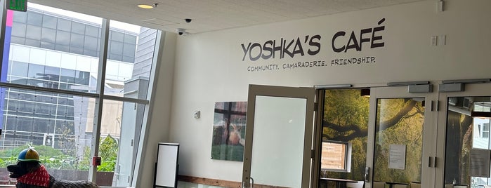 Yoshka's Café is one of CY Guide to Google Cafe.