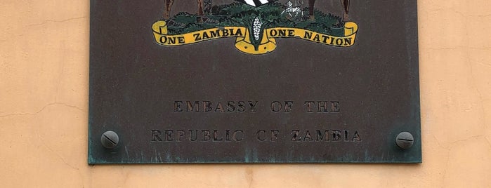 Посольство республики Замбия / Embassy of the Republic of Zambia is one of Консульства и посольства в Москве.