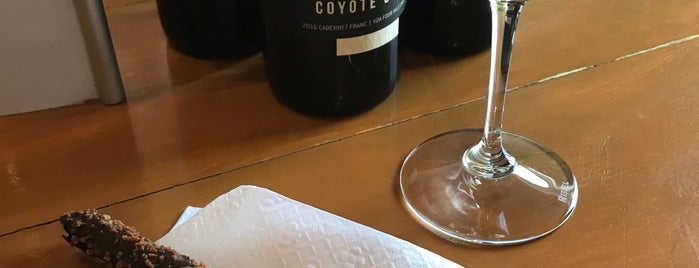 Coyote's Run Estate Winery is one of Niagara Gems.