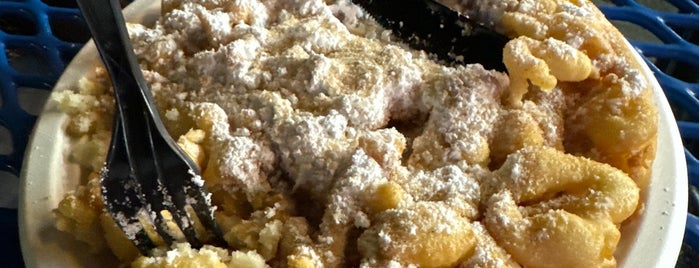 Funnel Cake Factory is one of Noms with Dinah.