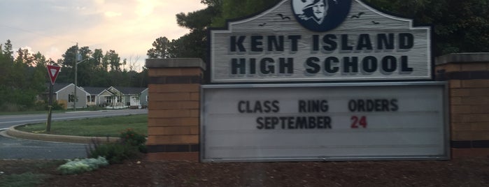 Kent Island High School is one of Place visited.