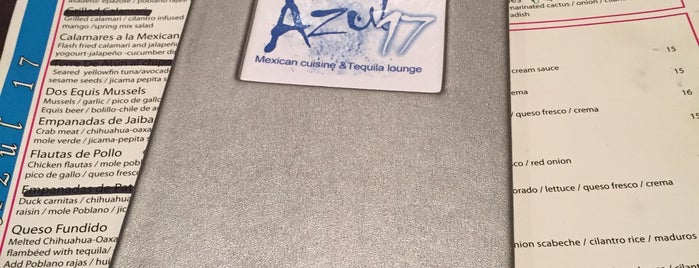 Azul 17 is one of mexican restaurants to try.