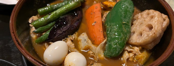 Asian Bar RAMAI 札幌中央店 is one of soup curry.