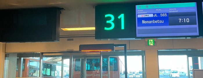 Gate 31 is one of 羽田空港ゲート/搭乗口.