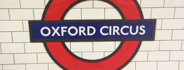 Oxford Circus London Underground Station is one of Transport.