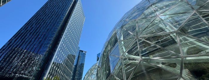 Amazon - The Spheres is one of Seattle & Portland.