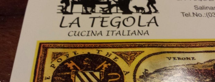 La Tegola Cucina Italiana is one of 20 favorite restaurants.
