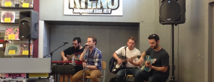 Rhino Records Store is one of L.A. – Record Shops.