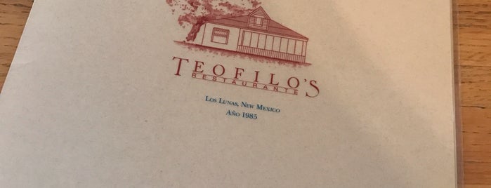 Teofilo's is one of Fave Los Lunas Joints.