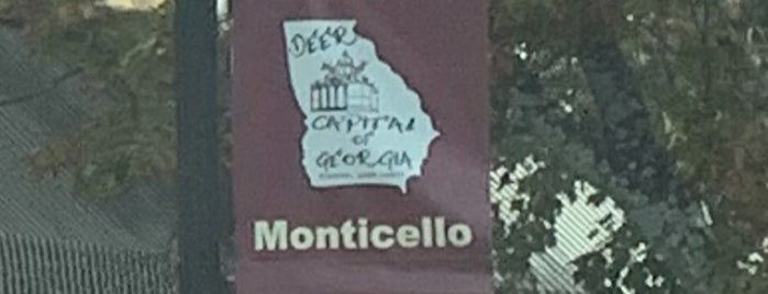 Monticello, GA is one of Lizzieさんのお気に入りスポット.