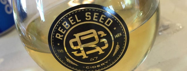 Rebel Seed Cider is one of To Do.