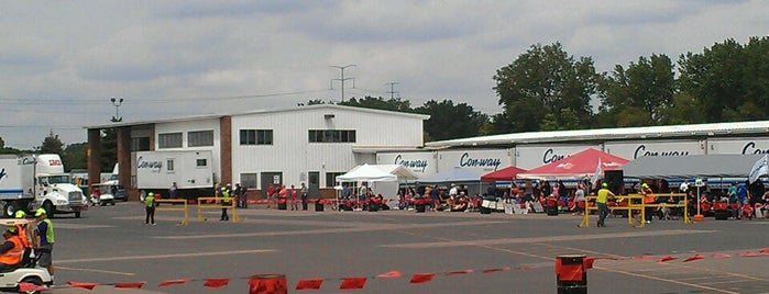 Conway Freight is one of Monday mow list.