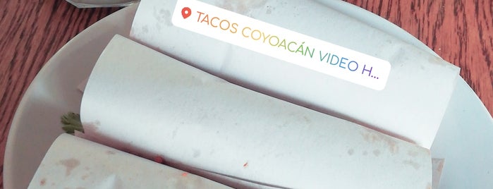 Tacos Video Hall Coyoacán is one of Mexico City 2018.