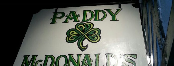 Paddy McDonald's Ale House is one of Top picks for Bars.
