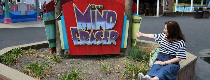 Mind Eraser is one of Darien Lake Theme Park.