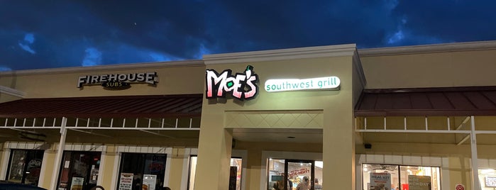 Moe's Southwest Grill is one of Carrollwood Favorites.