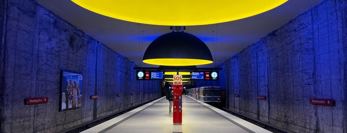 U Westfriedhof is one of Metro munich.