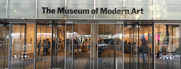 Museu de Arte Moderna (MoMA) is one of Winter & Snowy Days in NYC.