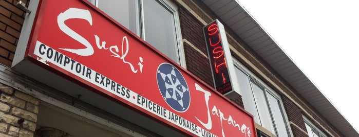 Sushi Japango is one of Coup de cœur Montréal!.