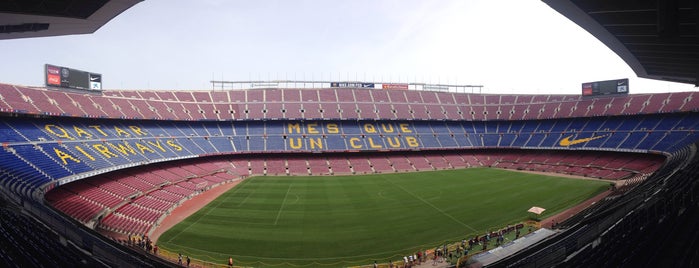 Camp Nou is one of Barcelona Tourism.