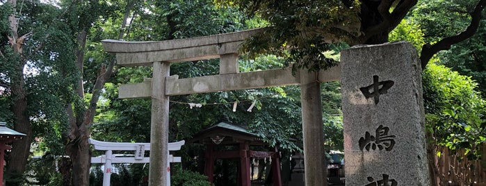 中嶋神社 is one of 自転車でお詣り.