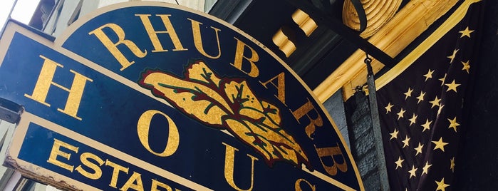 Rhubarb House is one of 20 favorite restaurants.