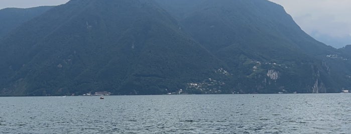 Lido di Melide is one of İsviçre\Lugano Mayıs 2022.