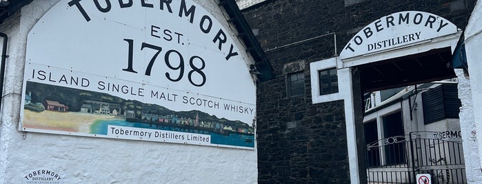 Tobermory Distillery is one of Places - Whisky Distilleries Scotland.