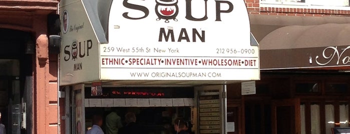 The Original Soupman is one of NY ULTIMATE.