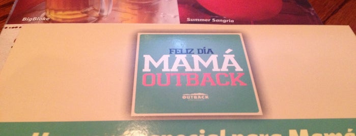Outback Steakhouse is one of Carnes.